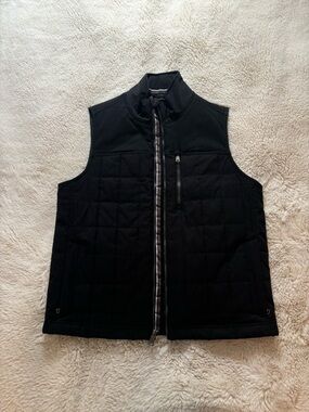 Orvis Black Quilted Vest
